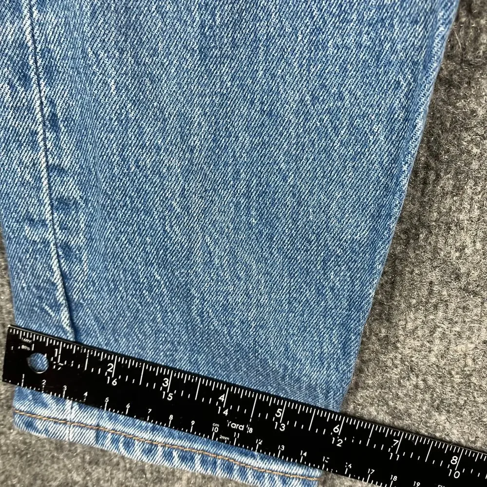 Levi's Wedgie Jeans Womens Size 26 Blue High Rise Distressed Button‎ Fly Denim